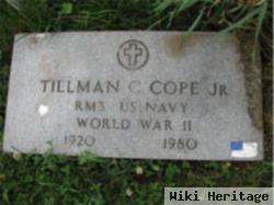 Tillman C Cope, Jr