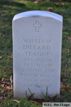 Pvt William Dillard Teague