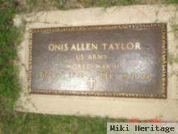 Onis Allen Taylor