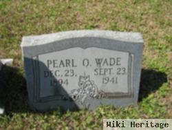 Pearl B Odom Wade