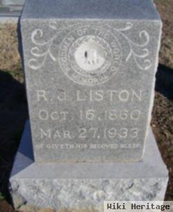 R J Liston