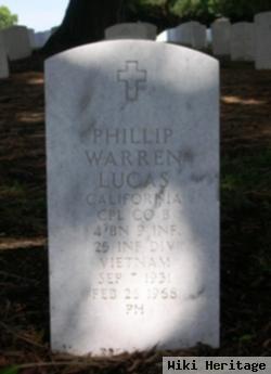 Corp Phillip Warren Lucas