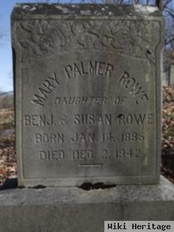 Mary Palmer Rowe