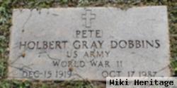 Holbert Gray "pete" Dobbins