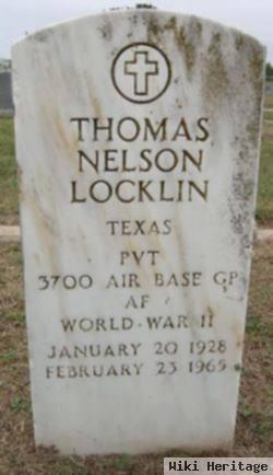 Pvt Thomas Nelson Locklin