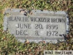 Blanche Wickizer Brown