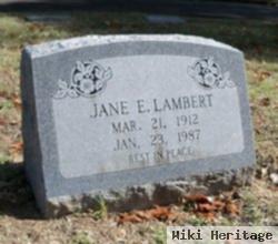 Jane Elizabeth Lambert