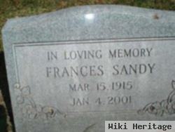 Frances Sandy