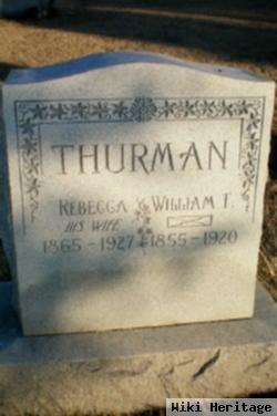 William T "willie" Thurman