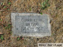 Clara Etta Watson