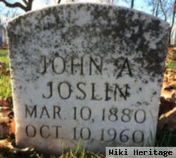 John A Joslin