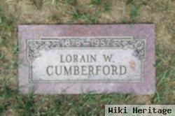 Lorain W Cumberford