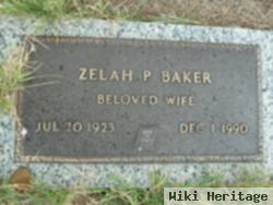 Zelah P. Baker