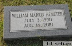 Dr William Marion "bill" Hemeter