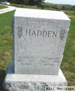 Benjamin Franklin Hadden