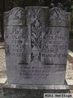 Mary "molly" Leathers Mcclung