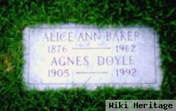 Alice Ann Baker