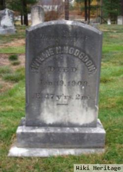 Willie M. Hodgdon