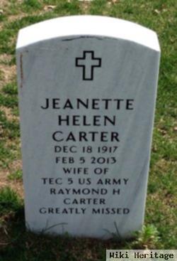 Jeanette Helen Meyer Carter