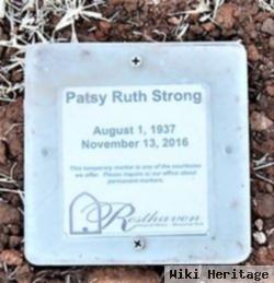 Patsy Ruth "pooh" Glenn Strong
