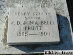 Henry Grady Pruitt