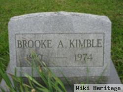 Brooke A Kimble