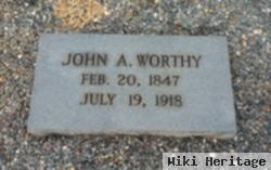 John A Worthy