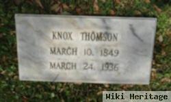 Fremont "knox" Thomson