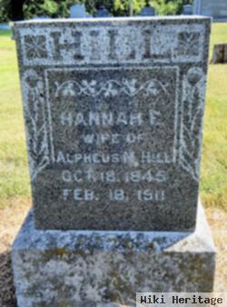 Hannah Elizabeth Haughton Hill