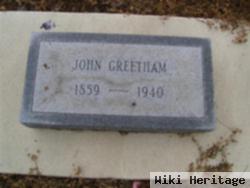 John Greetham, Sr