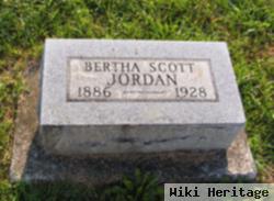 Bertha M Scott Jordan