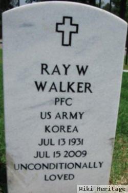 Pfc Ray W Walker