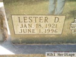 Lester D Colton