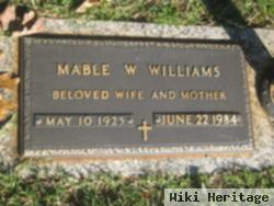 Mable Williams Williams