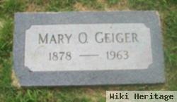 Mary Ophelia Geiger