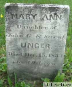 Mary Ann Unger