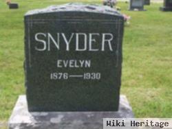 Evelyn "eva" Lukenbill Snyder