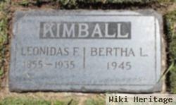 Leonidas F. Kimball