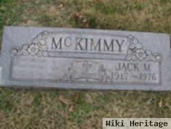 Jack M. Mckimmy