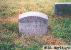 Margaret E Bollinger Snyder