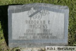 Deborah E. Long Higgins