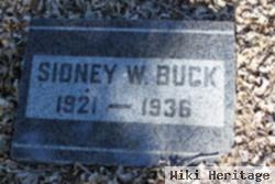 Sidney W Buck