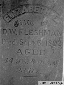 Elizabeth E Conrad Fleshman