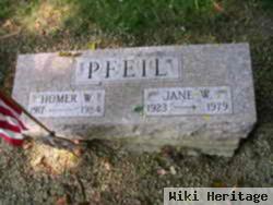 Jane W Pfeil