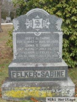 Gertrude E. Sabine Felker