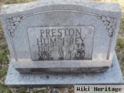 Clyde Preston Humphrey