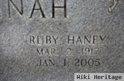Ruby Haney Hannah