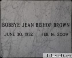 Bobbye Jean Bishop Brown