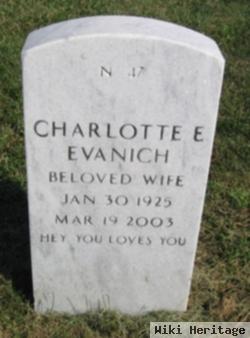 Charlotte Eileen Clink Evanich