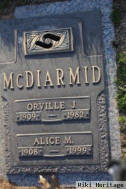Orville J Mcdiarmid